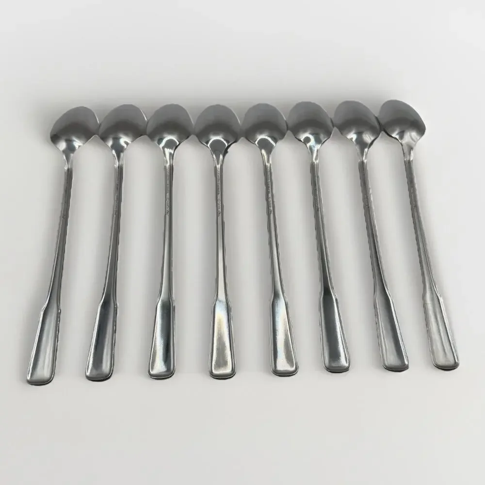Friendship Wm A Rogers Stainless Oneida Ltd TEASPOONS Set‎ Lot of 8